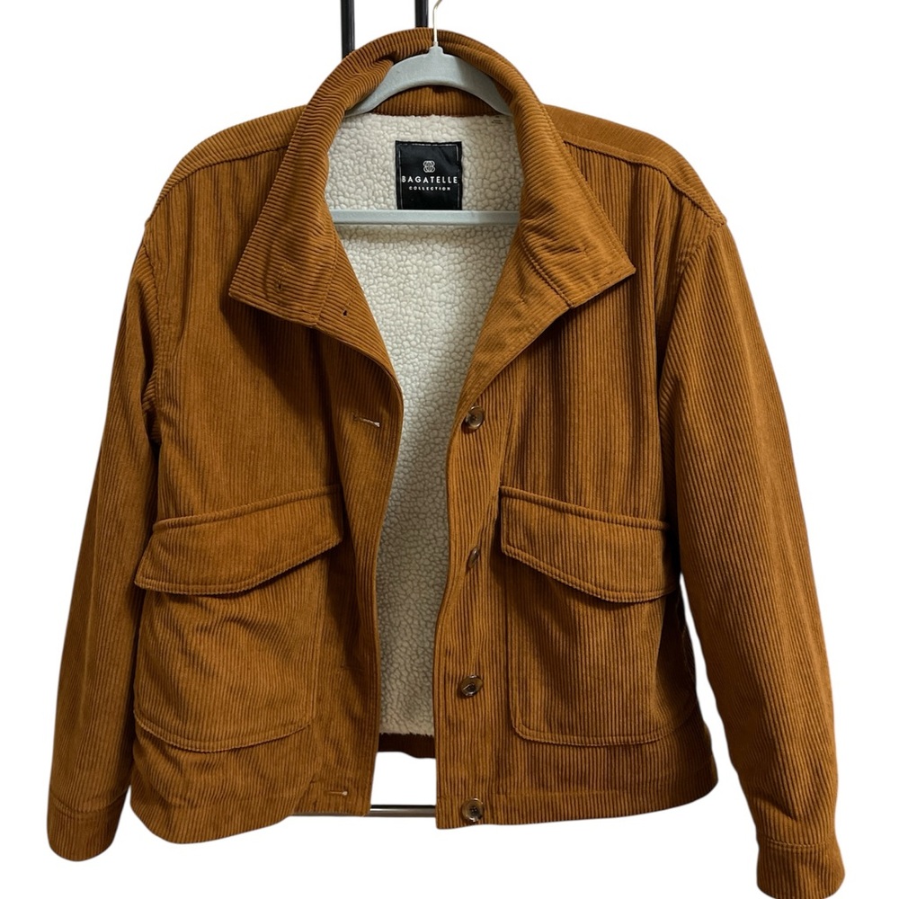 Bagatelle Collection Tan Corduroy Jacket
